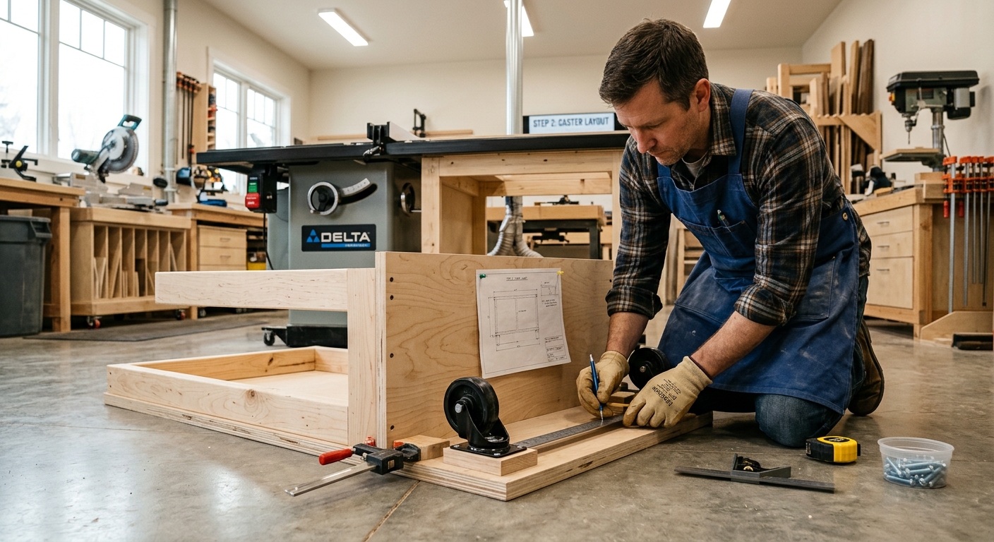 Step 2  –  Account for Casters