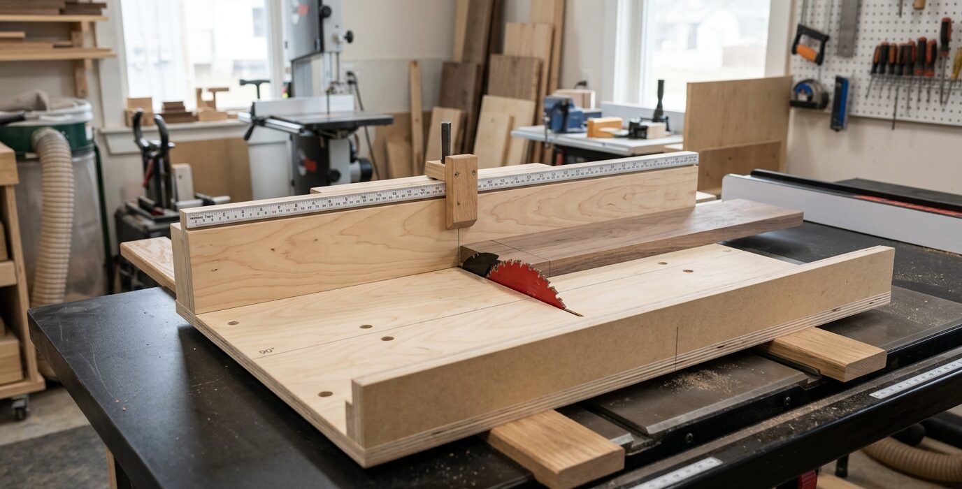 Build a Cross-Cut Sled for the Table Saw