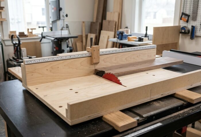 Build a Cross-Cut Sled for the Table Saw