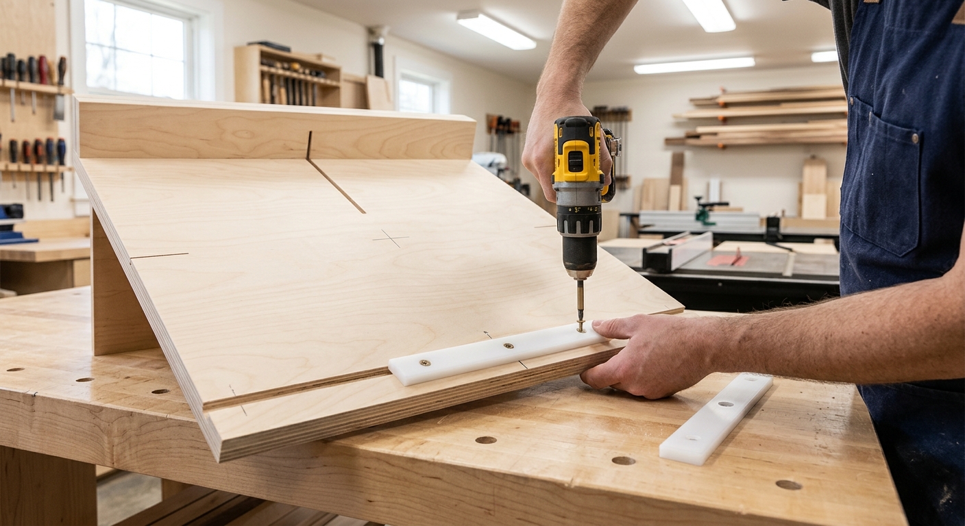 Step 2  –  Attach Runners to the Sled Base