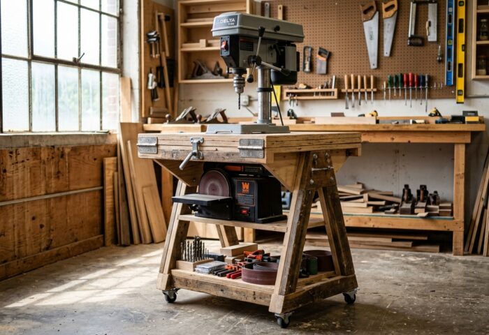 Build a Height-Adjustable Standing Desk and Workbench