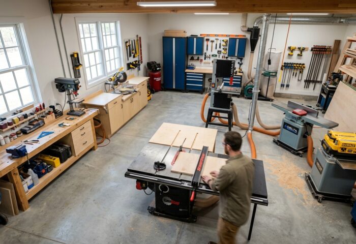 How to Plan a Garage Workshop Layout from Scratch