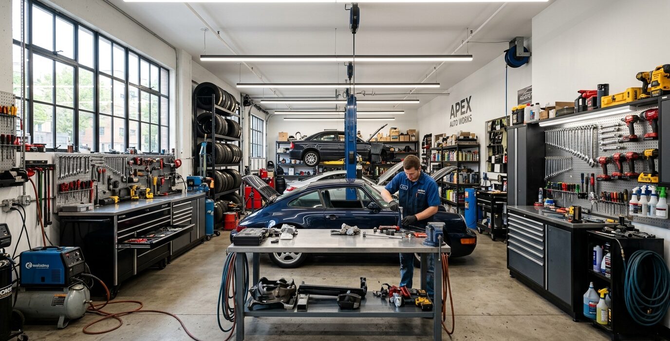 How to Set Up Lighting in a Home Workshop