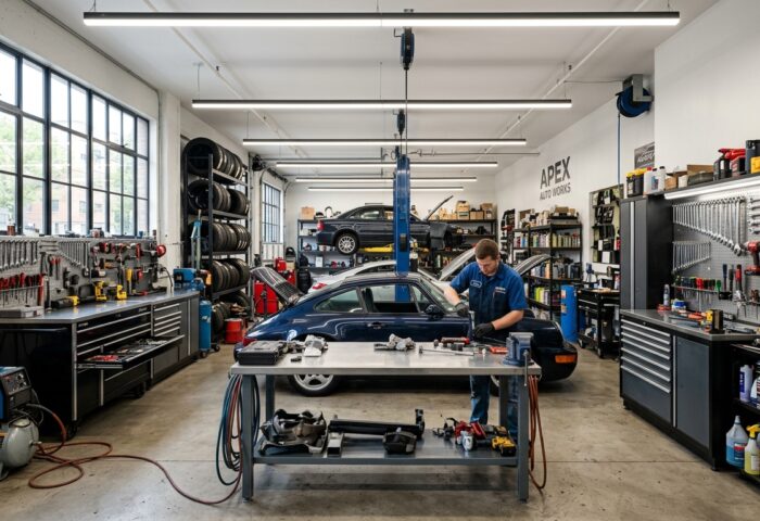 How to Set Up Lighting in a Home Workshop