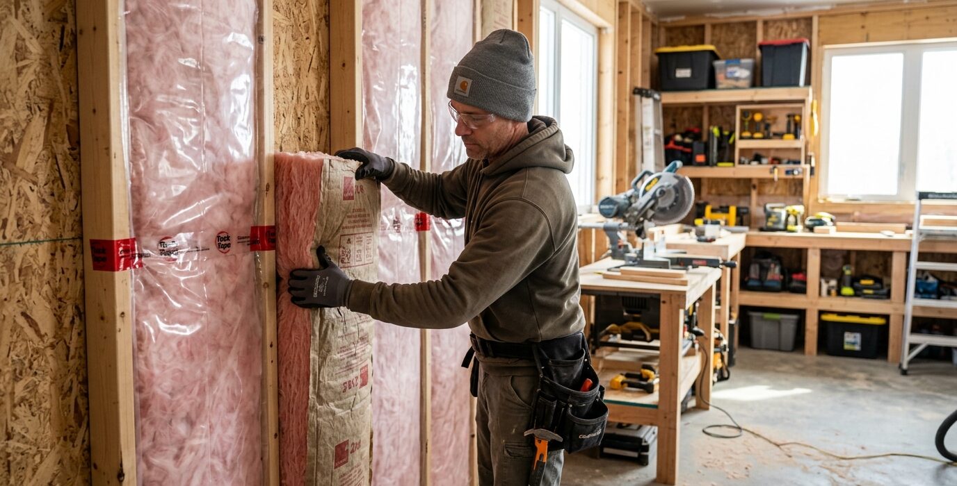 How to Insulate a Garage for Year-Round Shop Use