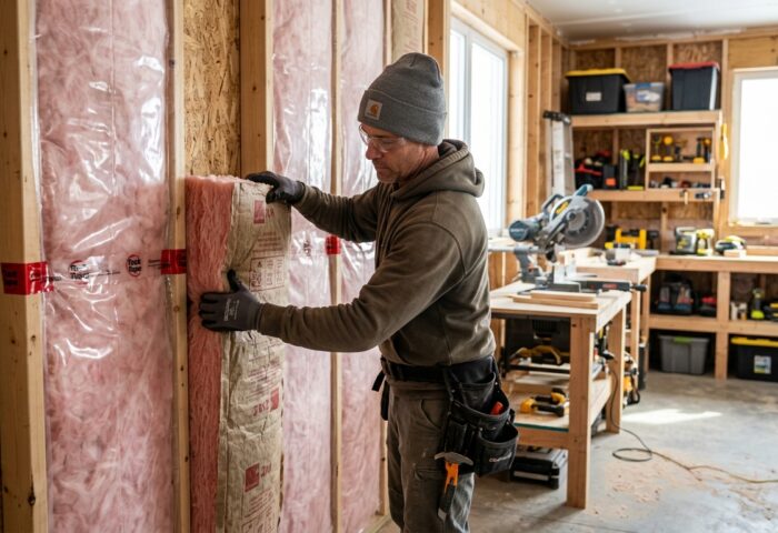 How to Insulate a Garage for Year-Round Shop Use