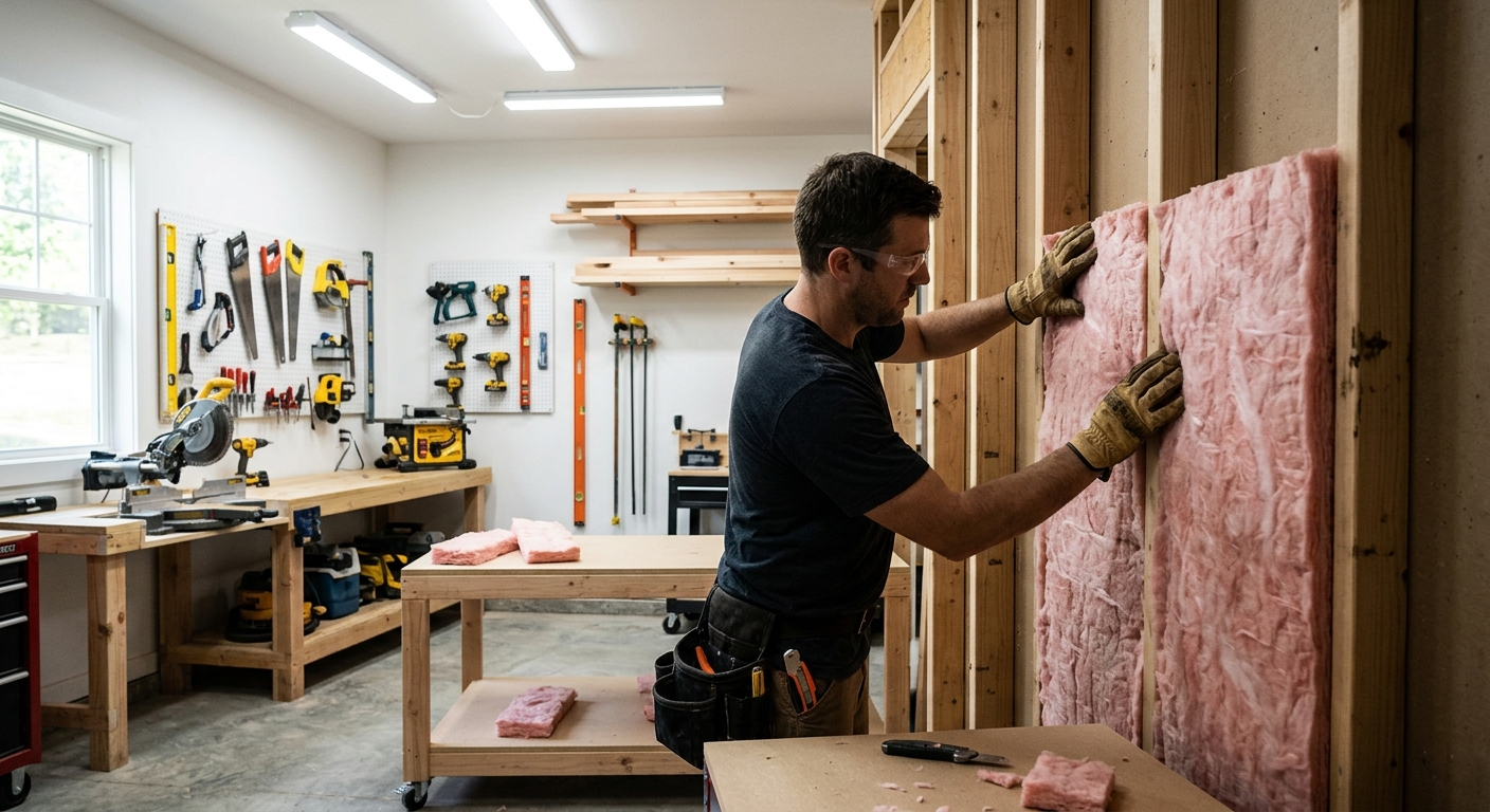 Step 1: Insulate the Walls