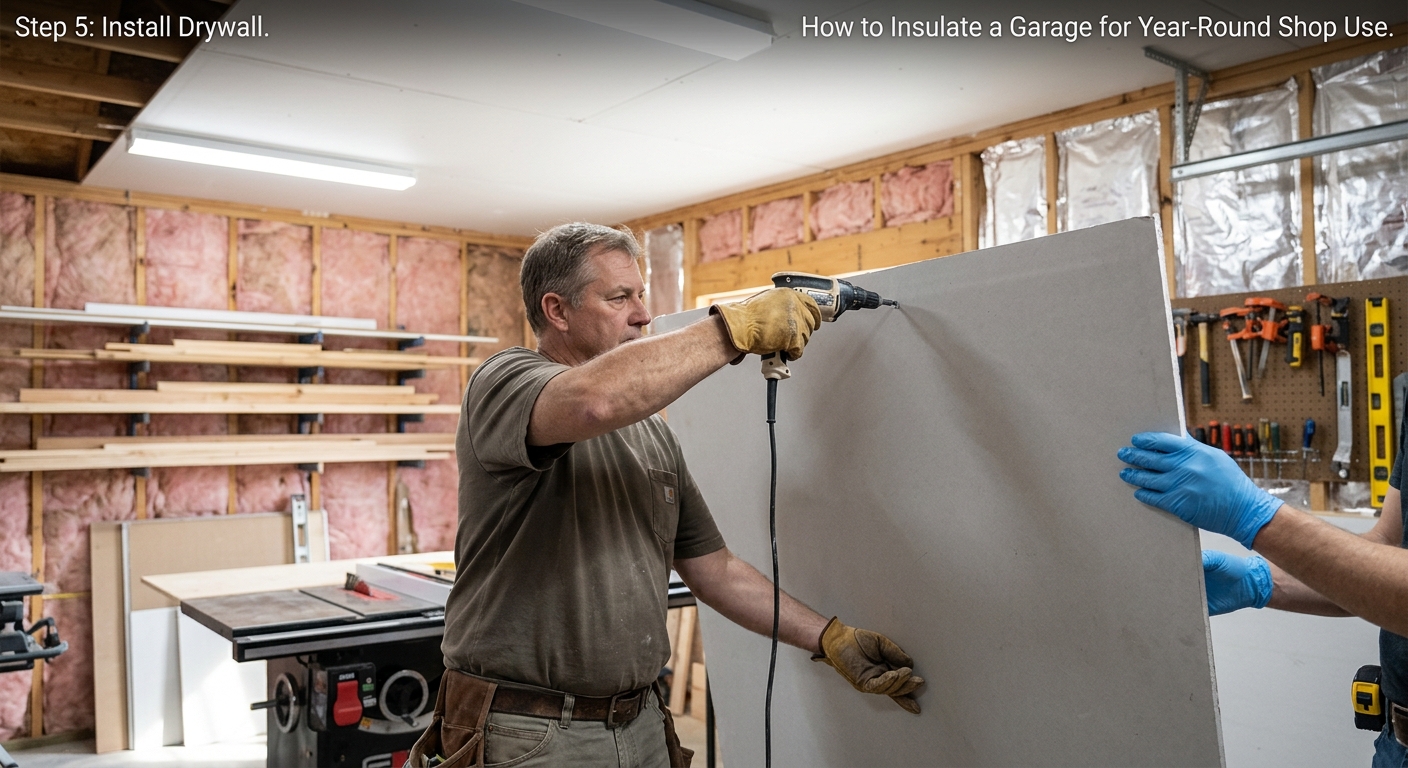 Step 5: Add Drywall
