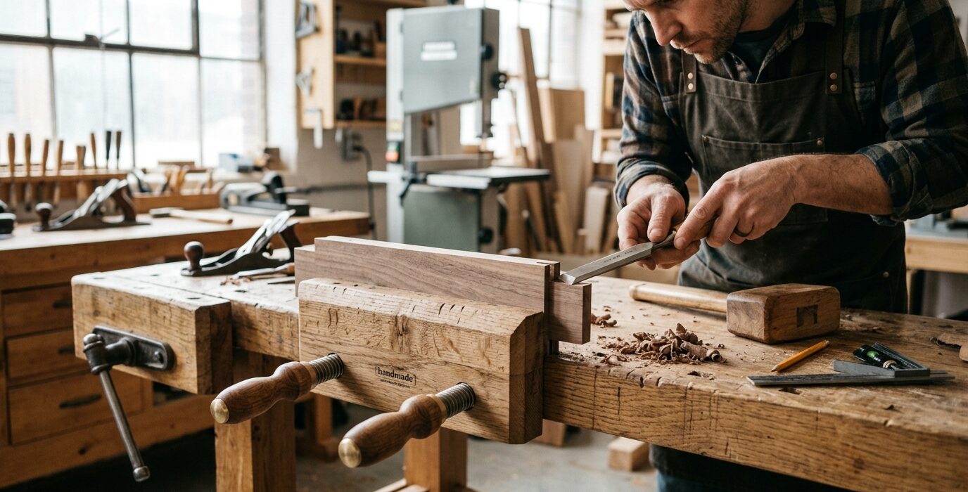 Build a Workbench Leg Vise from Hardwood