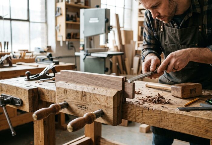 Build a Workbench Leg Vise from Hardwood