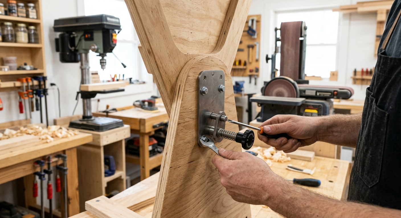 Step 4  –  Add a Positive Locking System