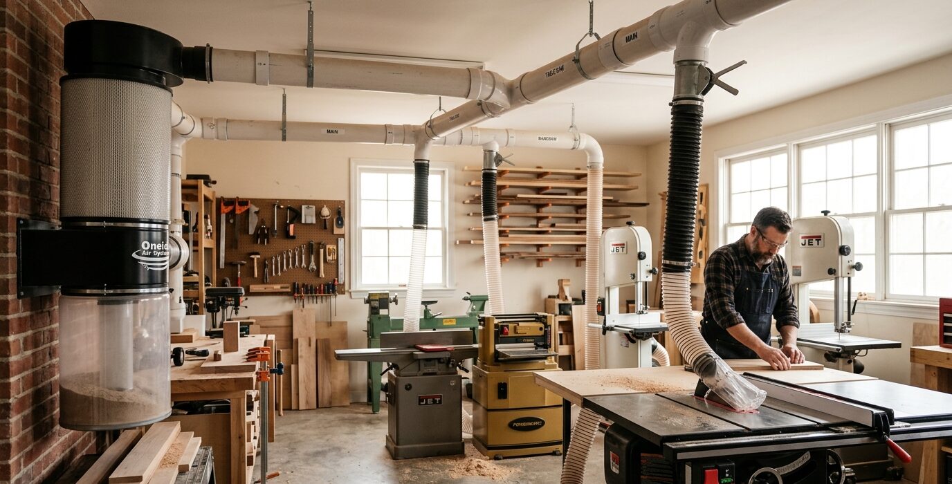 Build a Router Table Cabinet with Dust Collection Port