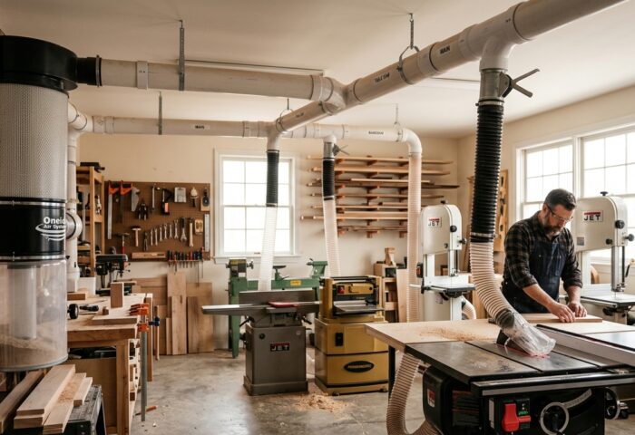 Build a Router Table Cabinet with Dust Collection Port