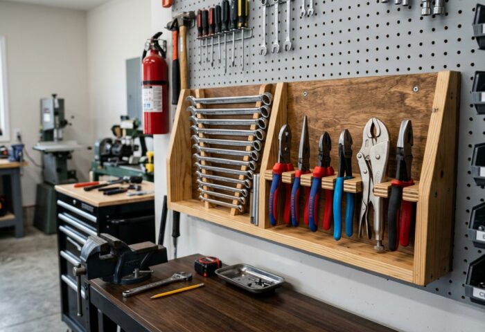 Build a Wrench and Plier Holder for the Wall