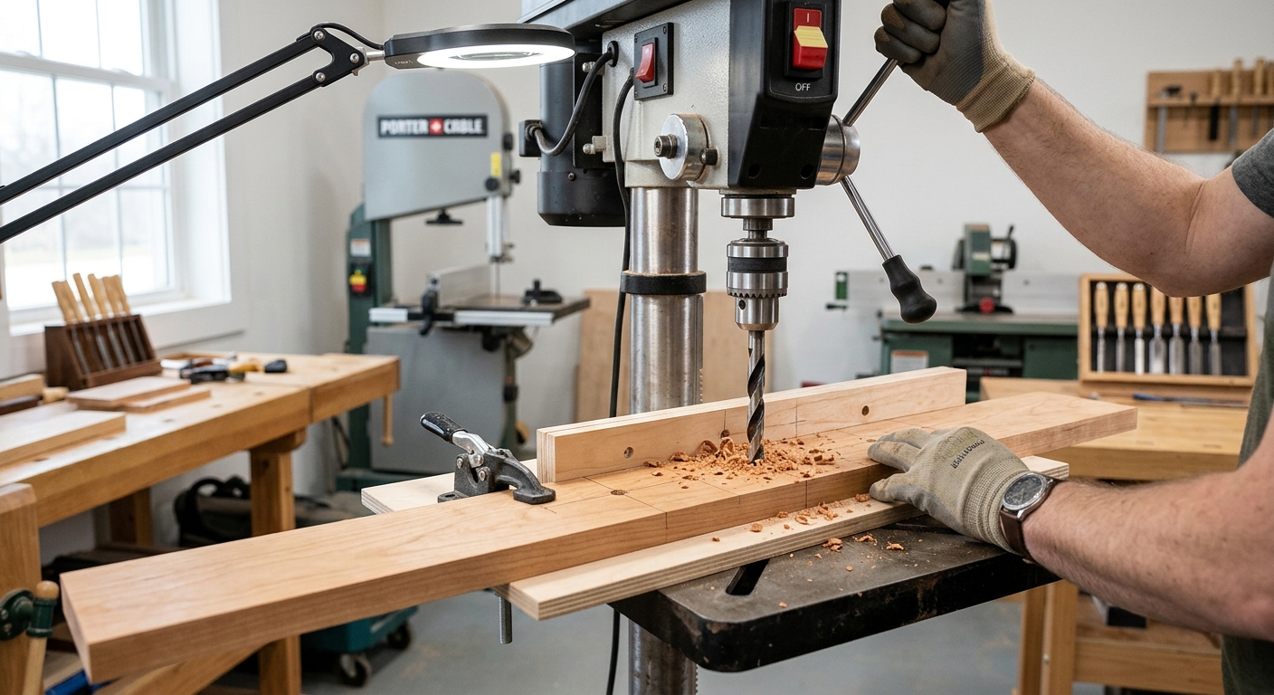 Step 2: Drill the Index Holes