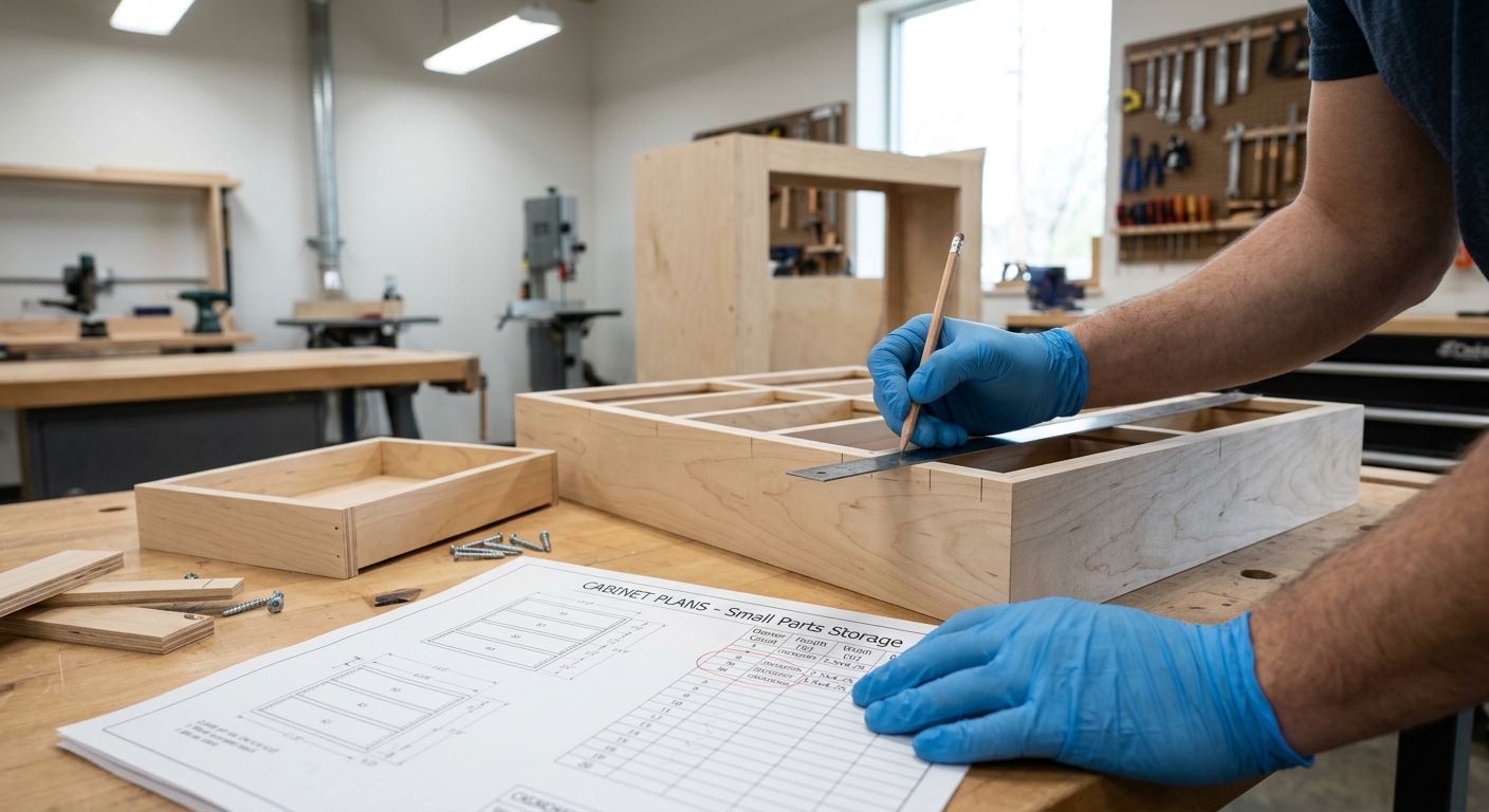 Step 1: Determine Drawer Count and Size