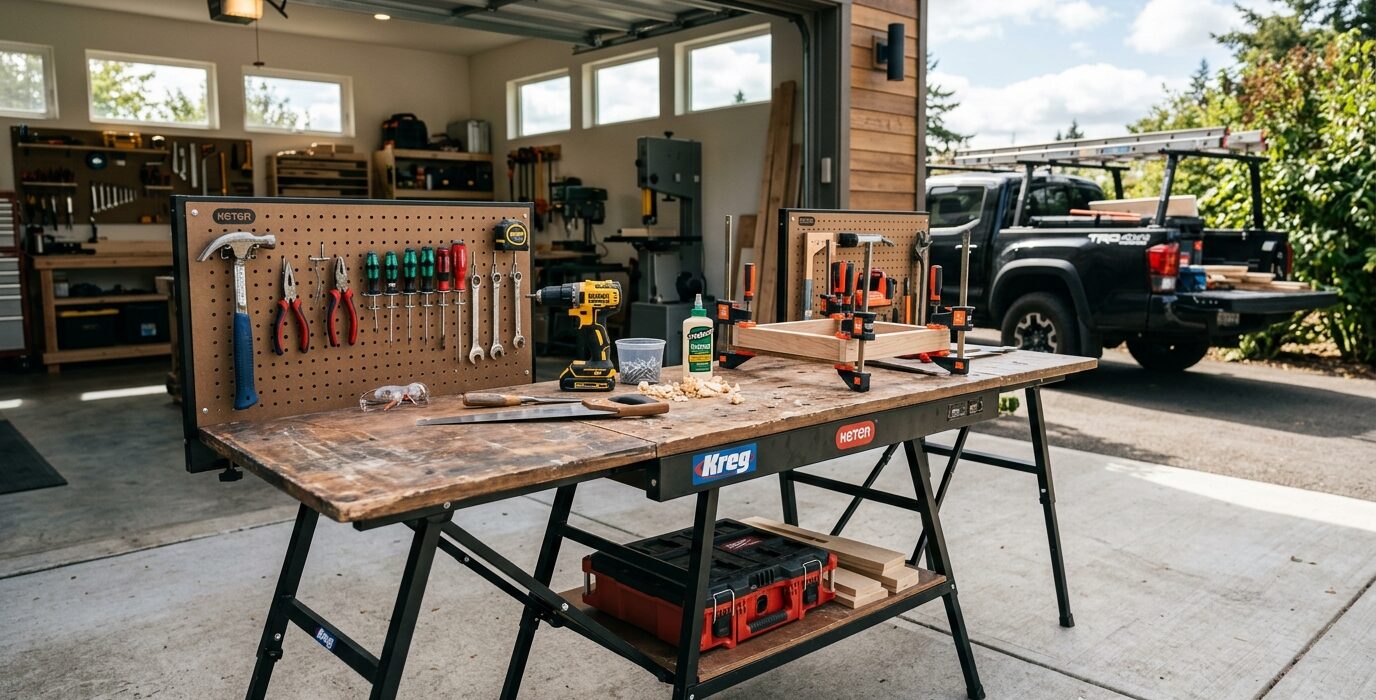 Build a Portable Workbench for Job Sites