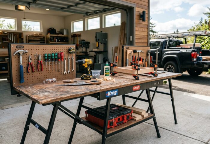 Build a Portable Workbench for Job Sites