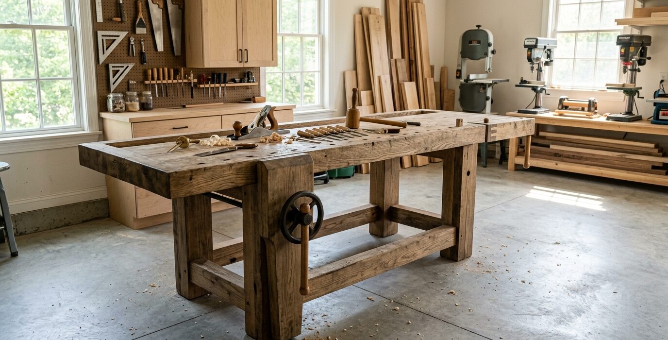 Build a French Cleat Workbench with Modular Accessories