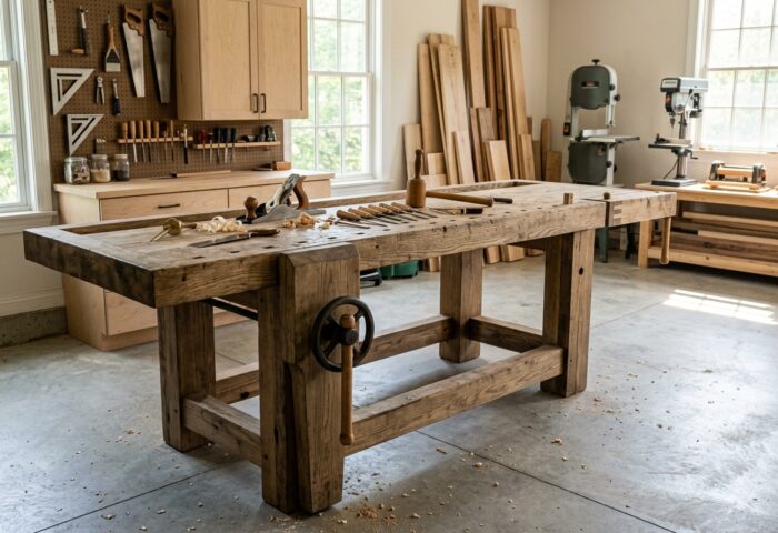 Build a French Cleat Workbench with Modular Accessories