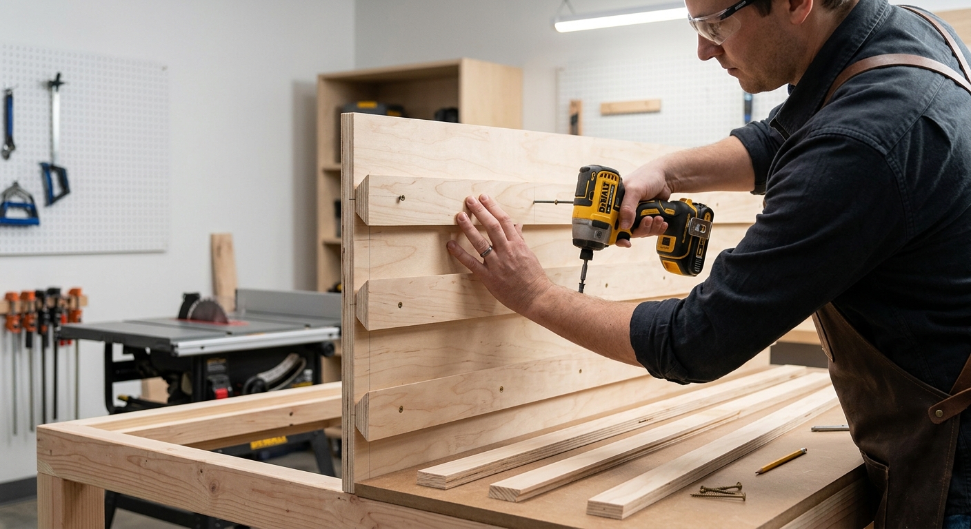 Step 3  –  Install the Cleat Strip Rows