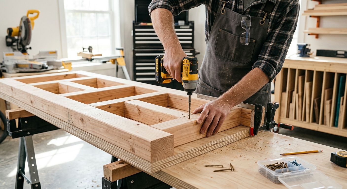 Step 4  –  Build the Workbench Top