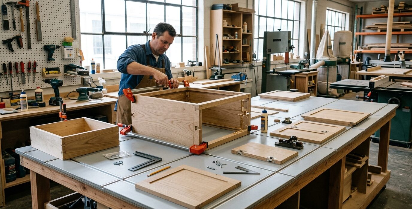 Build a Plywood Assembly Table